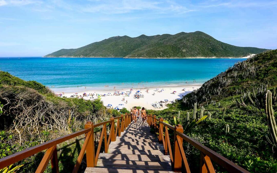 Praia em Arraial do Cabo